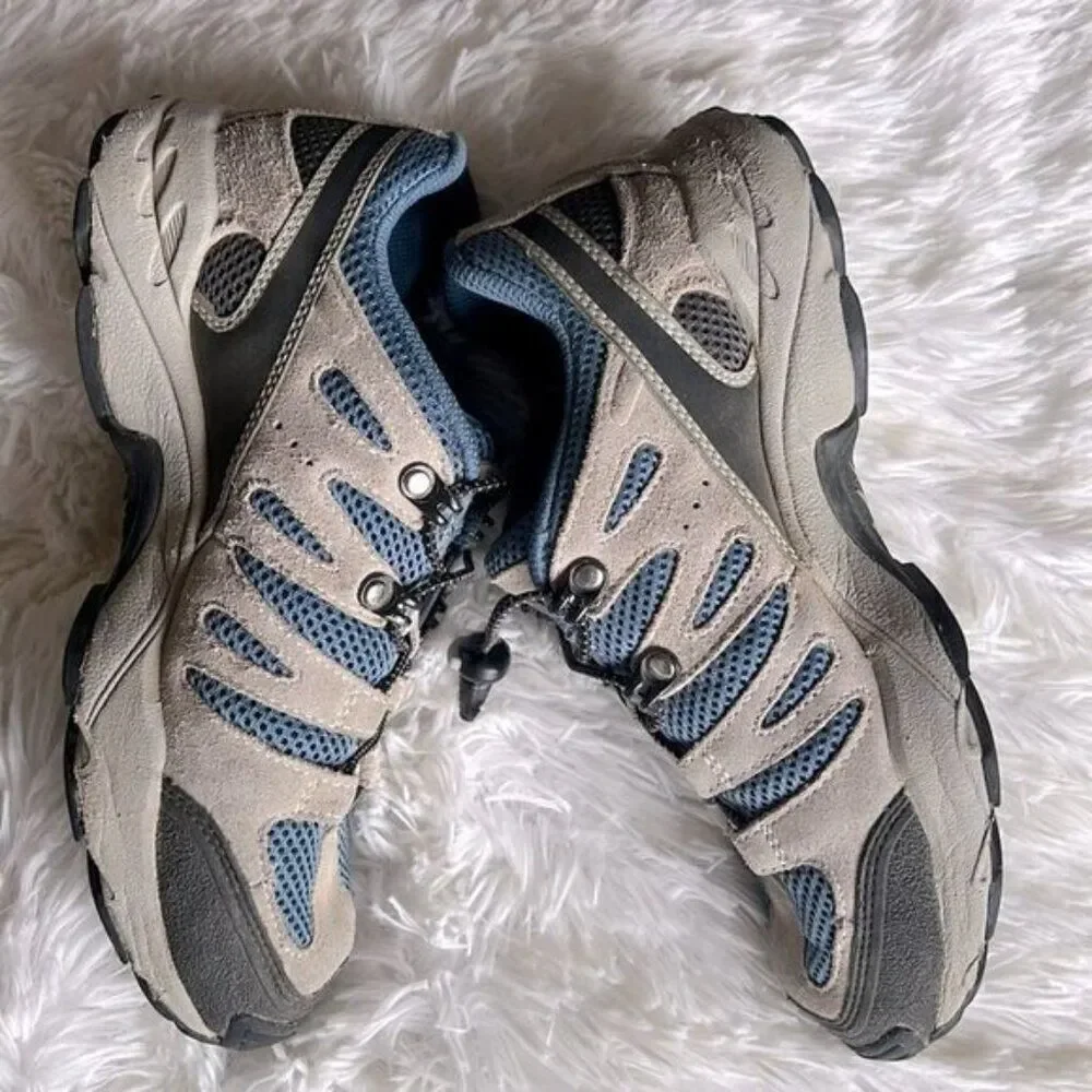 Outdoor Evolution Bungee Lace & Leather Hiking Shoes 7.5/8